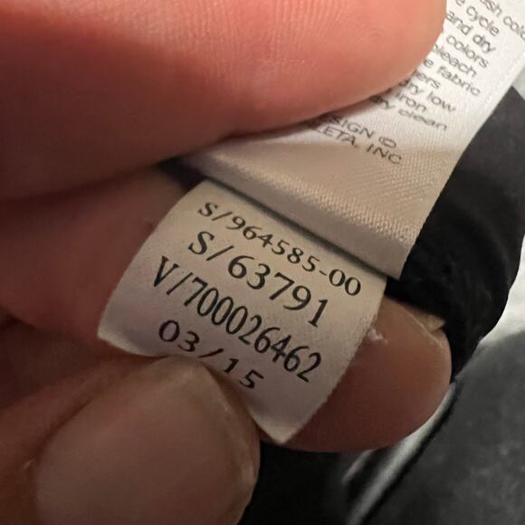 Athleta La Viva Capri Pant Womens 16 Tall Stretch Zip Pockets Straight Black - Picture 7 of 10